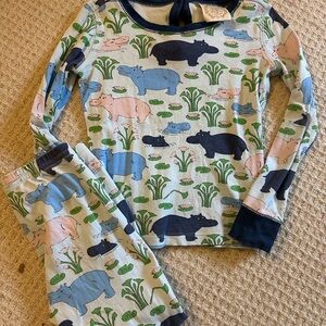 The Beaufort Bonnet Company hippo pajamas